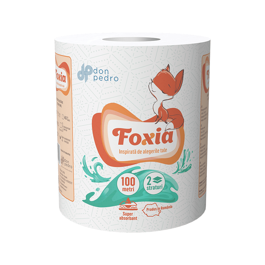 Foxia – Prosop de bucătărie - 2 straturi - 100m