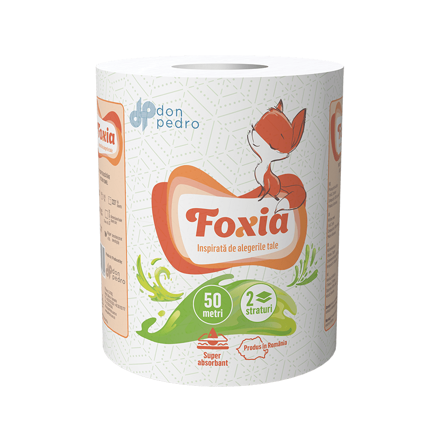 Foxia – Prosop de bucătărie – 3 straturi – 50m